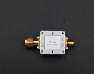 What is a coaxial detector, and how does it function in electronic measurement systems?